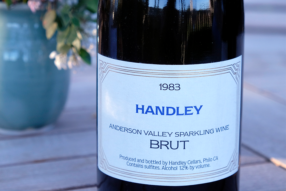 Handley-Cellars-1983-Sparkling-Brut sparkling wine handley cellars 1983