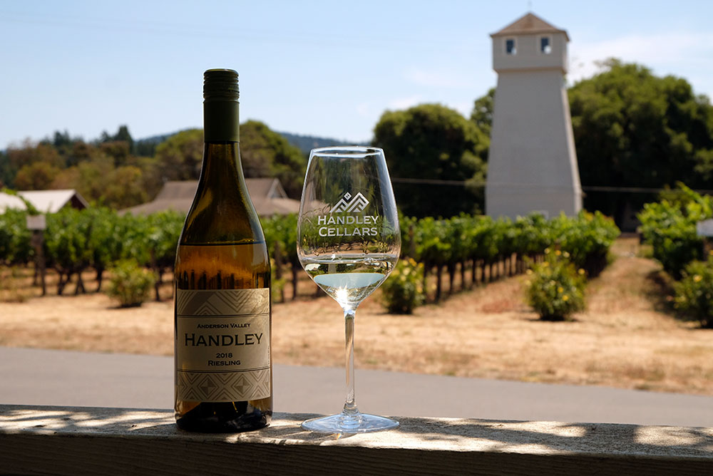 Handley Cellars Winery View