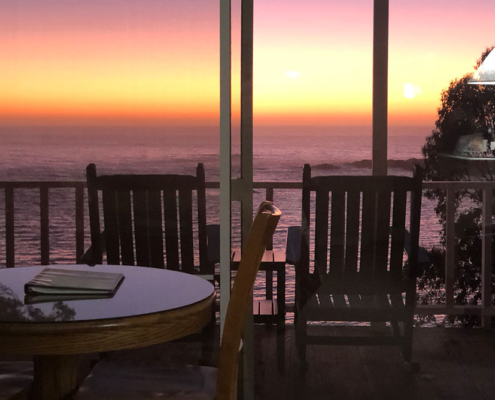 Mendocino CA Coast Sunset