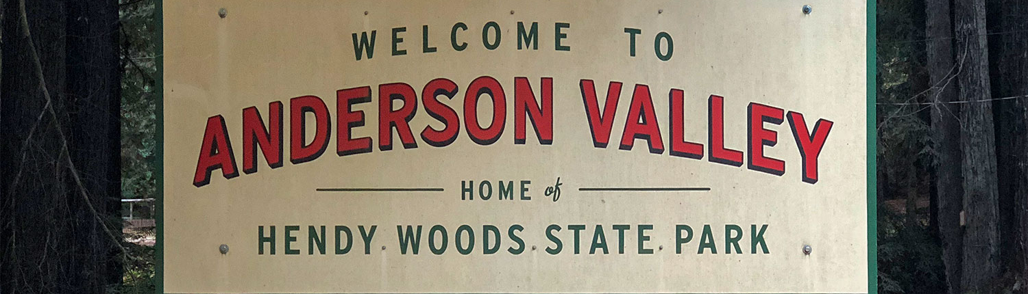 Hendy Woods State Park Sign