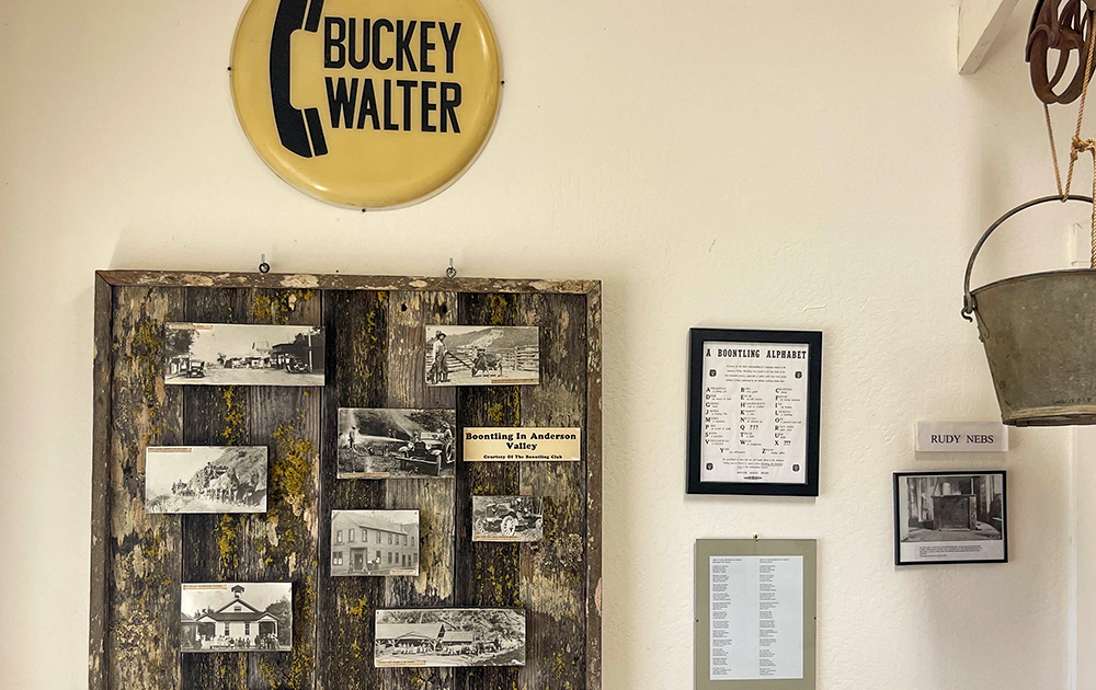 Bucky Walter Boontling Telephone anderson valley language boontling