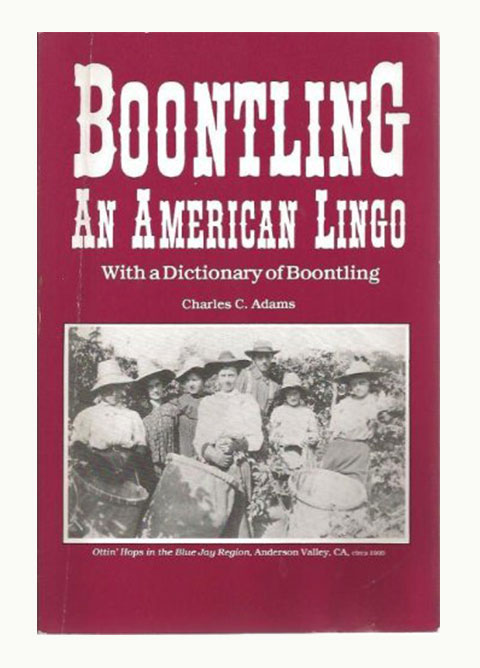 Boontling Lingo Book