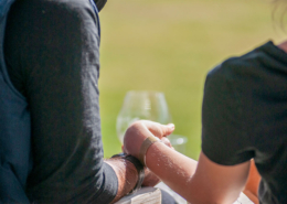 valentines day wine tasting couple